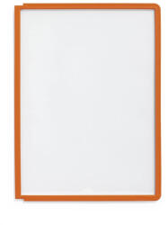 Durable Bemutatótábla panel, A4, 5 db/csomag, Durable Sherpa narancs (560609) - haztartasibolt