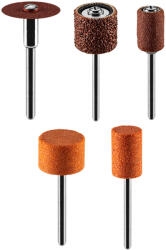 GRAPHITE Csiszolókészlet mini fúró- és csiszológéphez, csiszolóanyagok, csiszolópapírok, 52db (55H082)