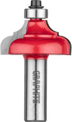 GRAPHITE Felsőmaró kés, profilmaró 38.4 x 17.5mm, 12mm (56H236) - szerszamparadicsom