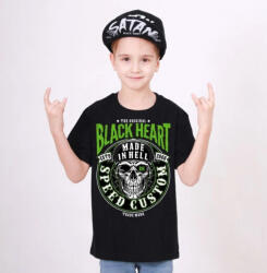 Black heart детска тениска black heart - desolate - ЧЕРНА - 13751