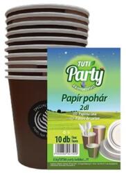 TUTI Papírpohár, 2 dl, 10 db, TUTI Party (KHMU273) - iroda24
