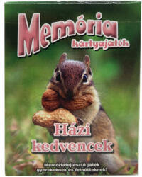  Memóriafejlesztő kártya - Házi kedvencek