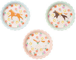 PartyDeco Lovacskás, tányér 18 cm, 6 db/cs