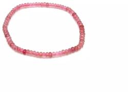 R. M. ékszer Eperkvarc korong karkötő 4x2, 5mm (059717)