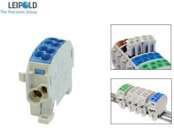 Leipold HLAK C 1P 25mm2 fővezeték csatlakozó sínre 2x16mm2+2x25mm2 100A KÉK