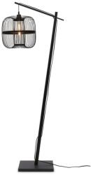 IT'S ABOUT ROMI Lampa de podea eco din bambus Hokkaido L 38cm, negru (HOKKAIDO/F/AD/B/38/B)