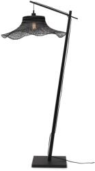 IT'S ABOUT ROMI Lampa de podea din bambus Ibiza L 65cm, negru (IBIZA/F/AD/B/65/B)