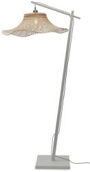 IT'S ABOUT ROMI Lampa de podea din bambus Ibiza L 65cm, alb/ natur (IBIZA/F/AD/W/65/N)