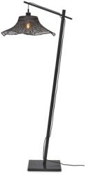 IT'S ABOUT ROMI Lampa de podea din bambus Ibiza S 50cm, negru (IBIZA/FS/AD/B/50/B)
