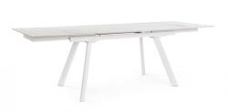 Bizzotto Masa extensibila otel portelan alb Jarkko 160/240x90x75 cm (0731275)