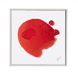 Bizzotto Set 2 tablouri canvas Trilix 30x4.5x30 cm (0245226)