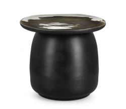 Bizzotto Masuta otel negru lemn maro Zainab 45x38 cm (0747272)