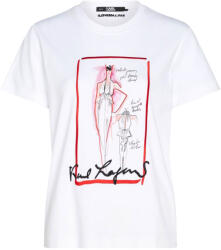 Karl Lagerfeld T-Shirt Archive 245W1713 100 white (245W1713 100 white)