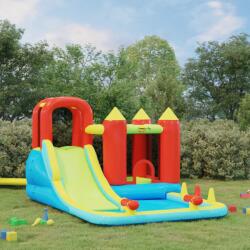 Happy Hop Bouncy Castle with Slide and Splash Pool (94241) Castel gonflabil
