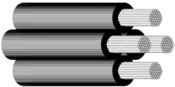  NFA2x 4x25mm2 alumínium öntartó légkábel