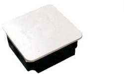MüDK 150 süllyesztett kötődoboz 150x150mm, fedéllel