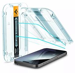 Spigen Apple iPhone 15 Pro Max képernyővédő üveg 2db (AGL06872) (AGL06872)