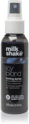 Milk Shake Milk Shake Icy Blond Toning Spray spray semlegesíti a sárgás tónusokat 100 ml