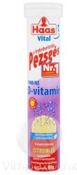 Haas pezsgőtabletta limitált D-vita 80g - alkuguru