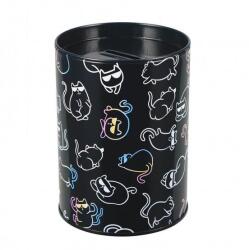 Starpak Cicás henger alakú fém persely - Kitty Holo (536634) (536634)