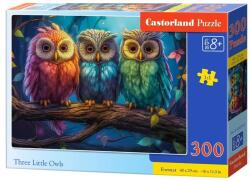 Castorland 260 db-os puzzle - Három kicsi bagoly (B-27651)