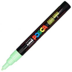 uni Marker cu vopsea PC-3M Posca 0.9 - 1.3 mm Uni-Ball verde deschis UNM295 (UNM295)