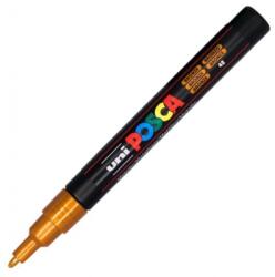 uni Marker cu vopsea PC-3M Posca 0.9 - 1.3 mm Uni-Ball bronz UNM438 (UNM438)