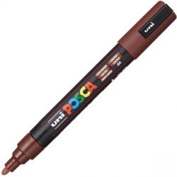 uni Marker cu vopsea PC-5M Posca 1.8 - 2.5 mm Uni-Ball maro cacao UNM1409