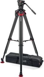 Sachtler Kit trepied Sachtler Flowtech 75 MS Carbon cu Ace XL Mark II Fluid Head