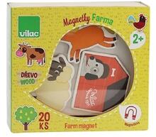  Vilac Wooden magnets farm 20 pcs