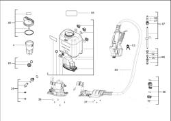 Milwaukee Szívófej az M18BPFPCS és az M18BPFP-CST permetező tartályokhoz (4931472037) (4931472037)