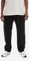 Gramicci pantaloni de bumbac Gadget Pant culoarea negru, drept G105. OGT-brown 9BYY-SPM0YU_99X