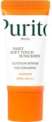 PURITO - Crema de fata vegana pentru protectie solara cu SPF 50+ PA++++ Daily Soft Touch Purito, 15 ml