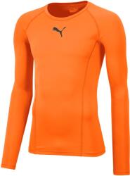 PUMA Férfi funkcionális rövid ujjú pólók Puma LIGA BASELAYER TEE LS sárga 655920-08 - XL