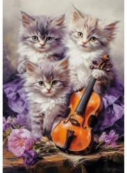 Castorland B-53988 - Éneklő macskák - 500 db-os puzzle (B-53988)