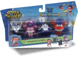 Super Wings Átalakuló repülők 4db (720040F) (720040F)