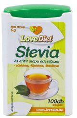 Love Diet Stevia 100db - bioszallito