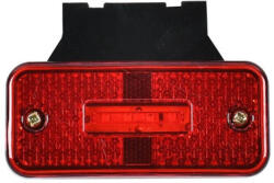 Autolife 4 LED-es szélességjelző piros 12-24V - E jeles (W16392-2R_alf)