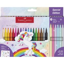 Faber-Castell Filc készlet 18+6db-os FABER unikornis