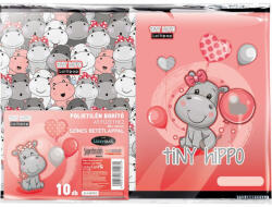 Lizzy Card Füzetborító Képes A/5 Lollipop Tiny Hippo 10 Darab/Csomag (LC20857)