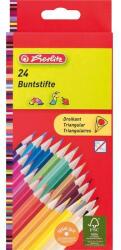 Pelikan Herlitz színes ceruza háromszögletű nem töredező 24 db (W10412039)