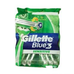 Gillette Blue 3 Sensitive eldobható, egyhasználatos pengék 8 db