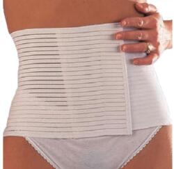  Univerzális tépőzáras haskötő bordás gumiból, Scudotex S-123, 20 cm, 2