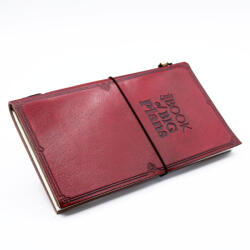 Ancient Wisdom Bőrkötésű kézműves notesz - LITTLE BOOK OF BIG PLANS - 22x12x1, 5 cm (MSJ-08)