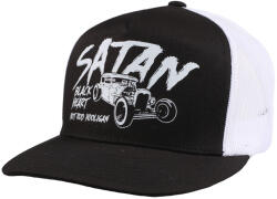 Black Heart Șapcă BLACK HEART - SATAN - WHITE - 022-0033-WHT