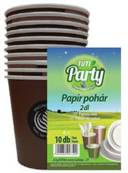 TUTI Papírpohár, 2 dl, 10 db, TUTI "Party (PDP_964)