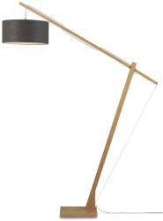 IT'S ABOUT ROMI Lampadar eco din bambus Montblanc 4723 natur/ gri inchis (MONTBLANC/F/4723/DG)