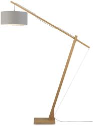 IT'S ABOUT ROMI Lampadar eco din bambus Montblanc 4723 natur/ gri deschis (MONTBLANC/F/4723/LG)