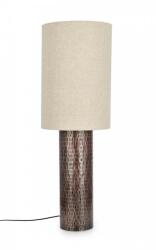 Bizzotto Lampadar metal maro bumbac crem Bihar 41x122 cm (0828151)