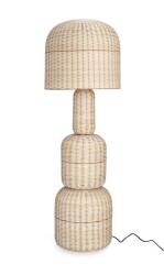 Bizzotto Lampadar ratan natur Sikkim 50x157 cm (0828153)